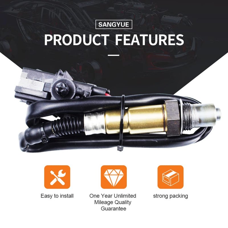 Sangyue 4X Oxygen O2 Sensor for 2004 2005 2006 Infiniti QX56 5.6L; 2004-2006 Nissan Titan 5.6L Upstream + Downstream - Image 4